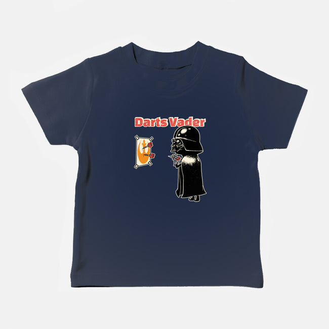 Darts Vader-Baby-Basic-Tee-imisko