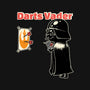 Darts Vader-Womens-V-Neck-Tee-imisko