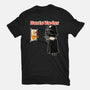 Darts Vader-Womens-Fitted-Tee-imisko