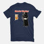 Darts Vader-Womens-Fitted-Tee-imisko