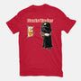 Darts Vader-Womens-Fitted-Tee-imisko