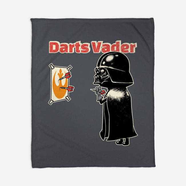 Darts Vader-None-Fleece-Blanket-imisko