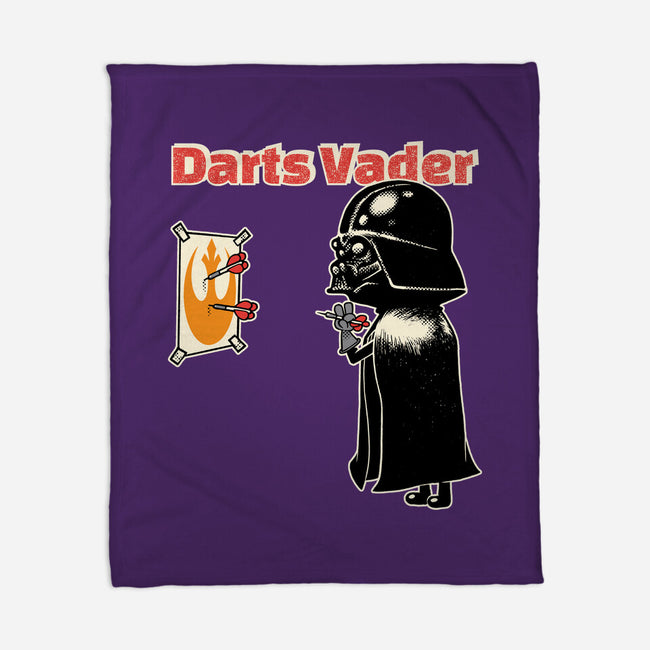 Darts Vader-None-Fleece-Blanket-imisko