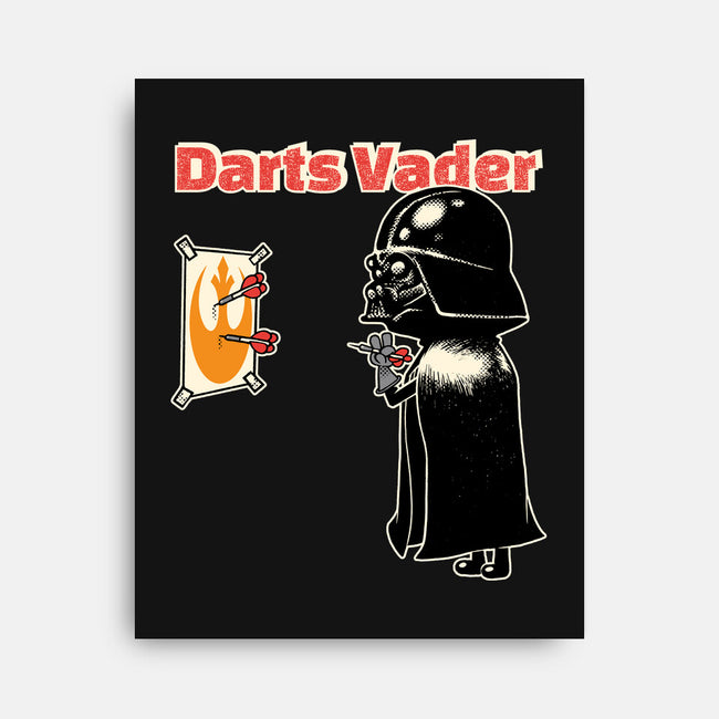 Darts Vader-None-Stretched-Canvas-imisko