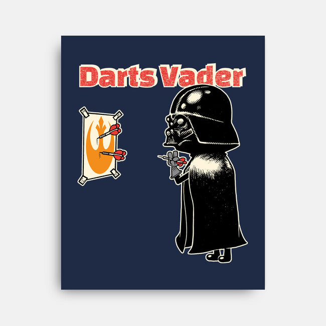 Darts Vader-None-Stretched-Canvas-imisko