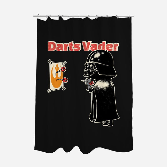 Darts Vader-None-Polyester-Shower Curtain-imisko