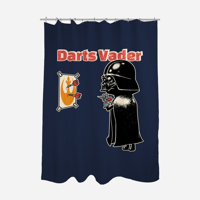 Darts Vader-None-Polyester-Shower Curtain-imisko