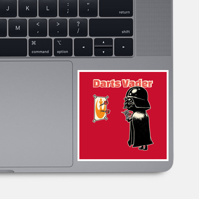 Darts Vader-None-Glossy-Sticker-imisko