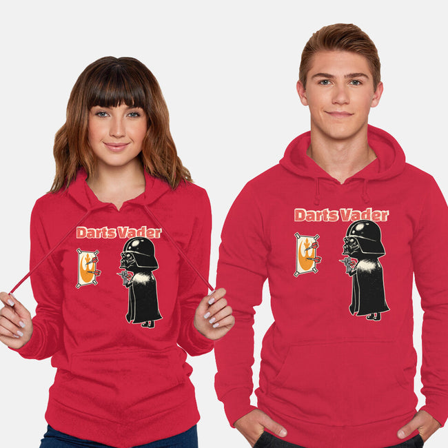 Darts Vader-Unisex-Pullover-Sweatshirt-imisko