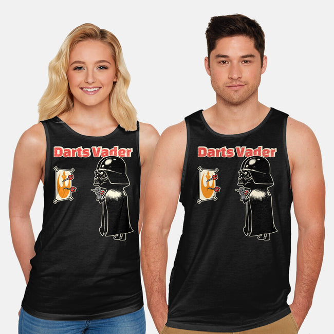 Darts Vader-Unisex-Basic-Tank-imisko