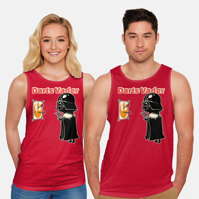 Darts Vader-Unisex-Basic-Tank-imisko