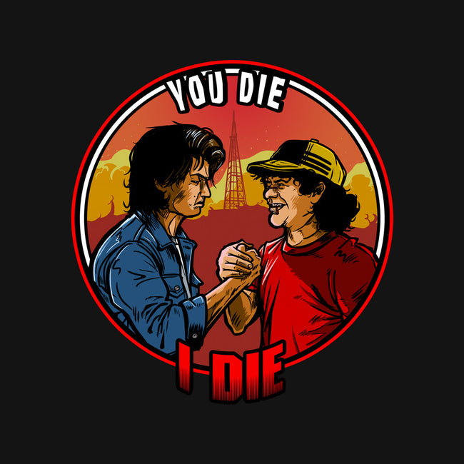 Hawkins Handshake-None-Glossy-Sticker-AndreusD