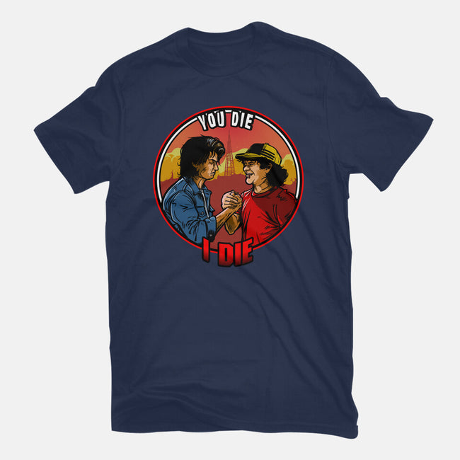 Hawkins Handshake-Womens-Fitted-Tee-AndreusD
