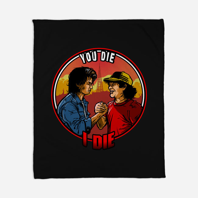 Hawkins Handshake-None-Fleece-Blanket-AndreusD