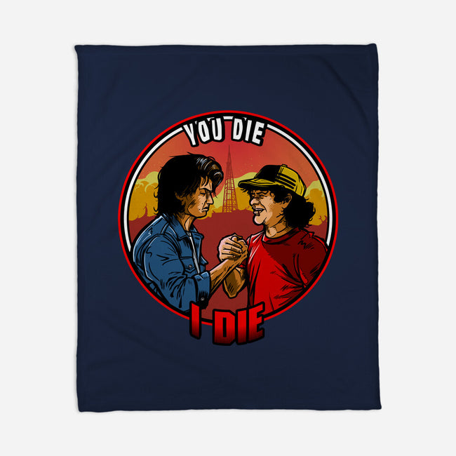 Hawkins Handshake-None-Fleece-Blanket-AndreusD