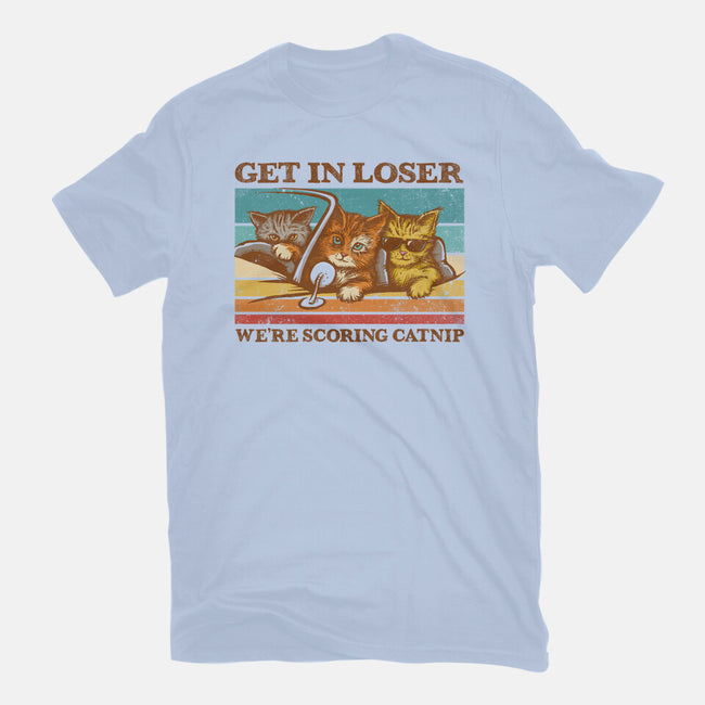 We're Scoring Catnip-Womens-Fitted-Tee-kg07