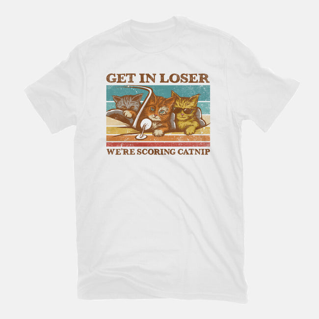 We're Scoring Catnip-Womens-Fitted-Tee-kg07