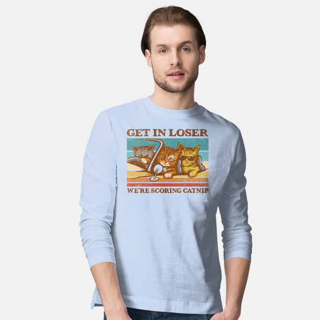 We're Scoring Catnip-Mens-Long Sleeved-Tee-kg07