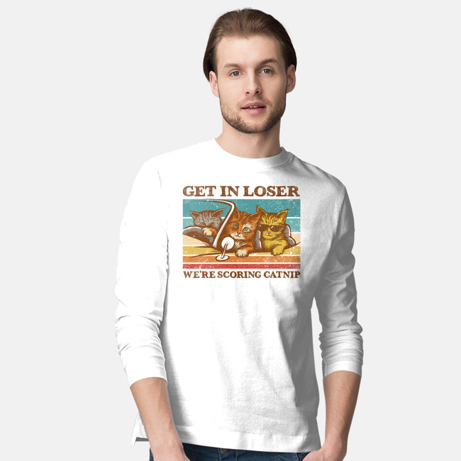 We're Scoring Catnip-Mens-Long Sleeved-Tee-kg07