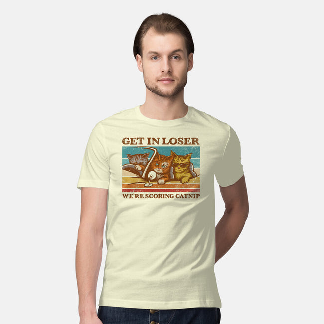 We're Scoring Catnip-Mens-Premium-Tee-kg07