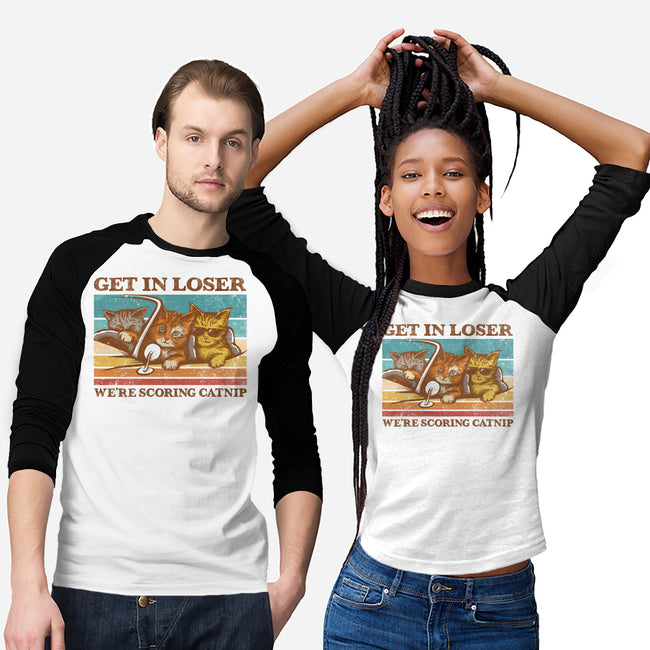 We're Scoring Catnip-Unisex-Baseball-Tee-kg07