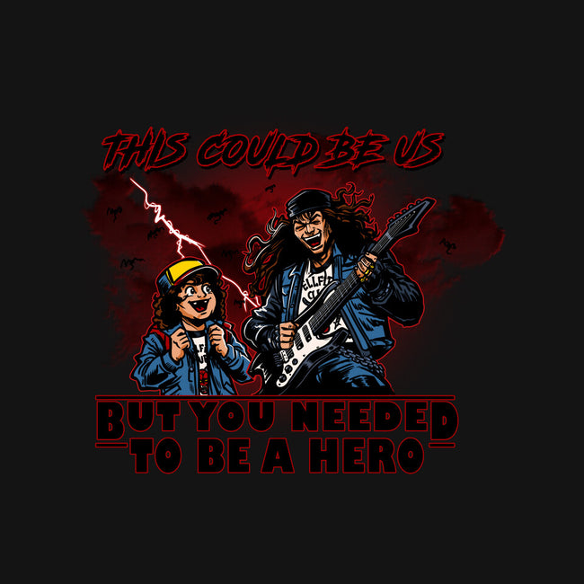 You Needed To Be A Hero-Youth-Crew Neck-Sweatshirt-AndreusD