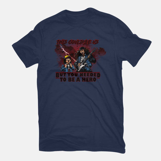 You Needed To Be A Hero-Womens-Fitted-Tee-AndreusD