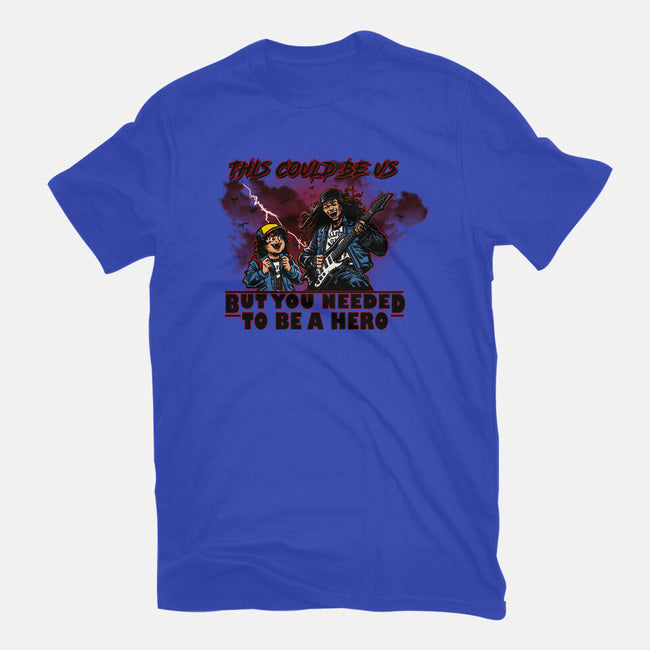 You Needed To Be A Hero-Womens-Fitted-Tee-AndreusD