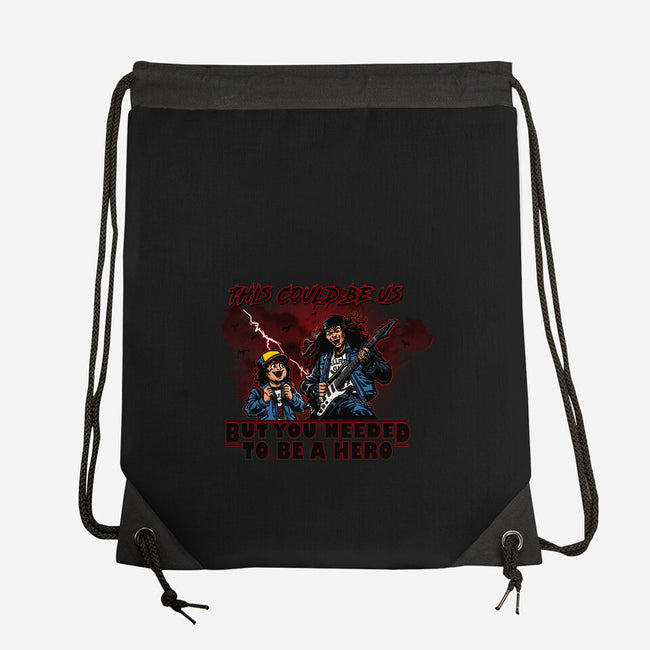 You Needed To Be A Hero-None-Drawstring-Bag-AndreusD