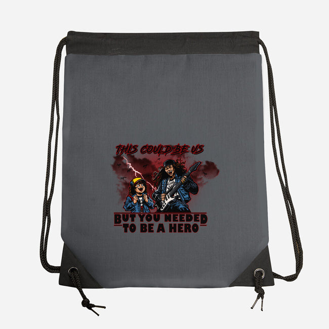 You Needed To Be A Hero-None-Drawstring-Bag-AndreusD