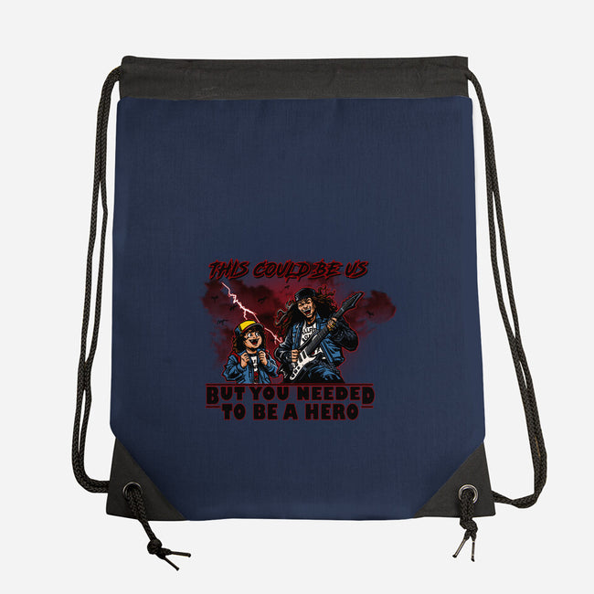 You Needed To Be A Hero-None-Drawstring-Bag-AndreusD