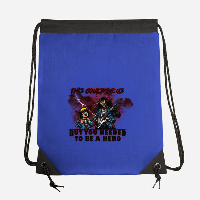 You Needed To Be A Hero-None-Drawstring-Bag-AndreusD