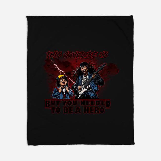 You Needed To Be A Hero-None-Fleece-Blanket-AndreusD