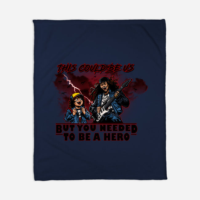 You Needed To Be A Hero-None-Fleece-Blanket-AndreusD
