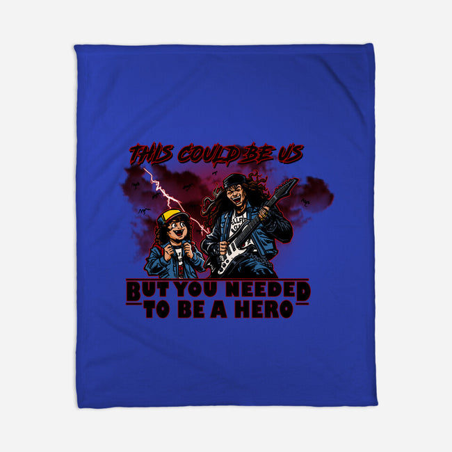 You Needed To Be A Hero-None-Fleece-Blanket-AndreusD