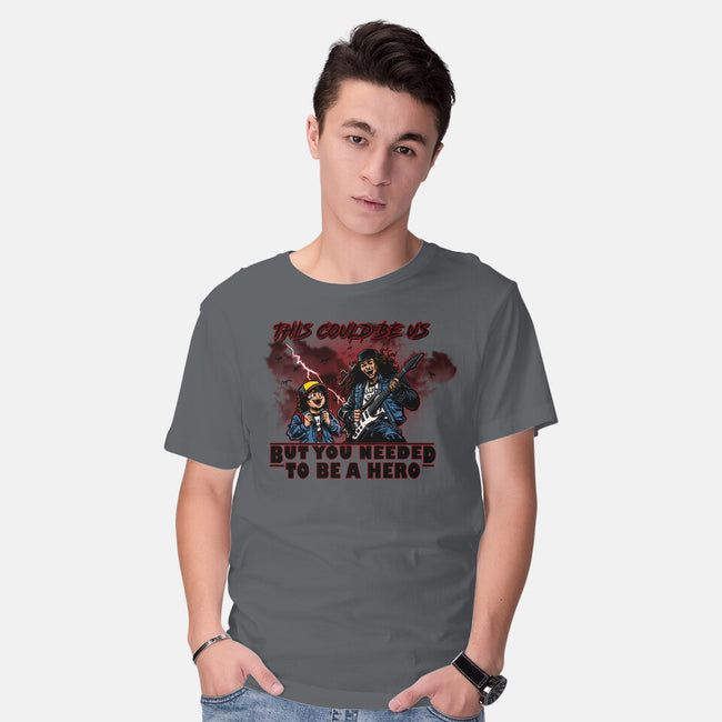 You Needed To Be A Hero-Mens-Basic-Tee-AndreusD