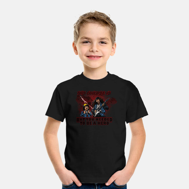 You Needed To Be A Hero-Youth-Basic-Tee-AndreusD
