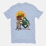 Ogres Gazing At The Moon-Womens-Fitted-Tee-jasesa