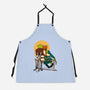 Ogres Gazing At The Moon-Unisex-Kitchen-Apron-jasesa