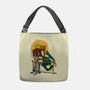 Ogres Gazing At The Moon-None-Adjustable Tote-Bag-jasesa