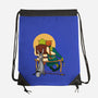 Ogres Gazing At The Moon-None-Drawstring-Bag-jasesa