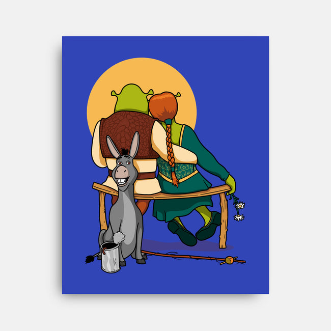 Ogres Gazing At The Moon-None-Stretched-Canvas-jasesa