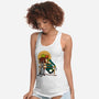 Ogres Gazing At The Moon-Womens-Racerback-Tank-jasesa