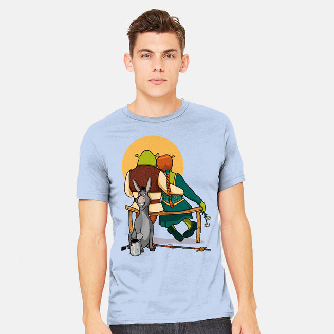 Ogres Gazing At The Moon-Mens-Heavyweight-Tee-jasesa