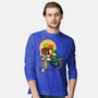 Ogres Gazing At The Moon-Mens-Long Sleeved-Tee-jasesa