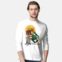 Ogres Gazing At The Moon-Mens-Long Sleeved-Tee-jasesa