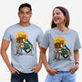 Ogres Gazing At The Moon-Unisex-Basic-Tee-jasesa