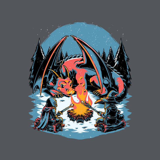 Cozy Dragon Fantasy-Unisex-Kitchen-Apron-Studio Mootant