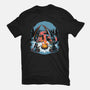 Cozy Dragon Fantasy-Womens-Fitted-Tee-Studio Mootant