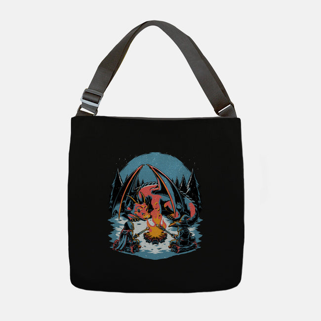 Cozy Dragon Fantasy-None-Adjustable Tote-Bag-Studio Mootant